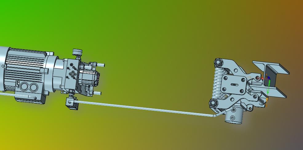 电梯液压制动刹车