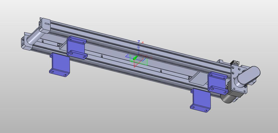 电子产品高精度伺服输送线