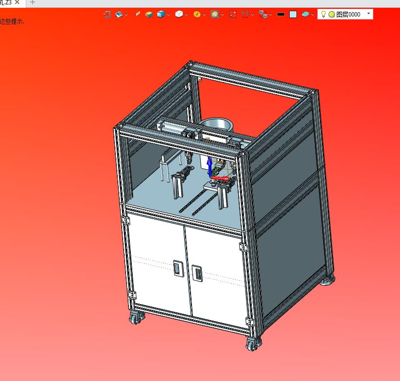 碟片大平垫圆形钣金堆垛码垛机