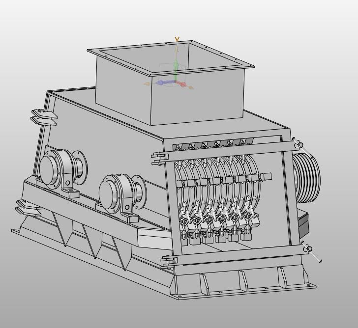 鹅卵石制砂机打沙碎石机