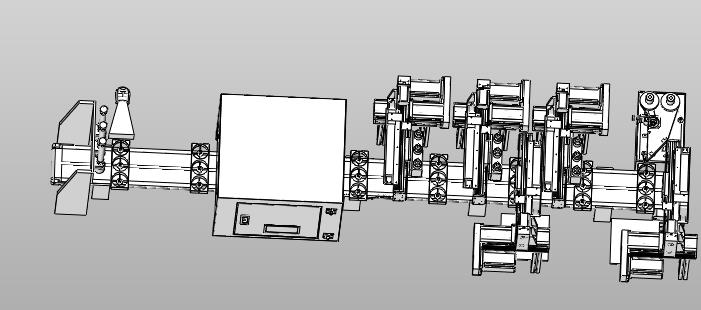 风扇壳体点胶固化线