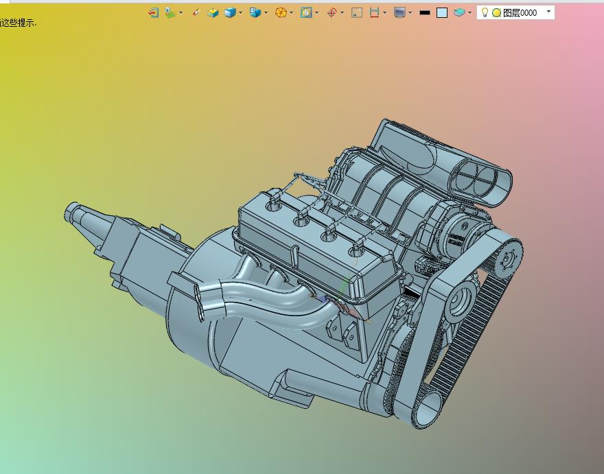福特房车8缸汽油发动机