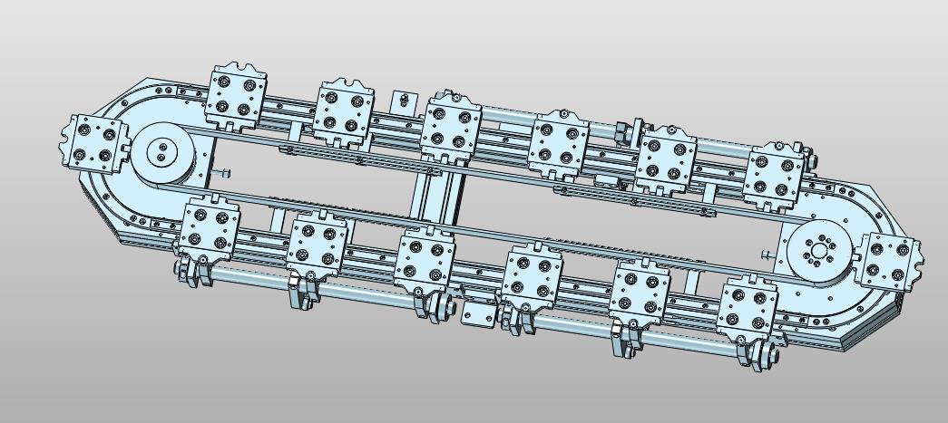 高精度环线托盘输送线