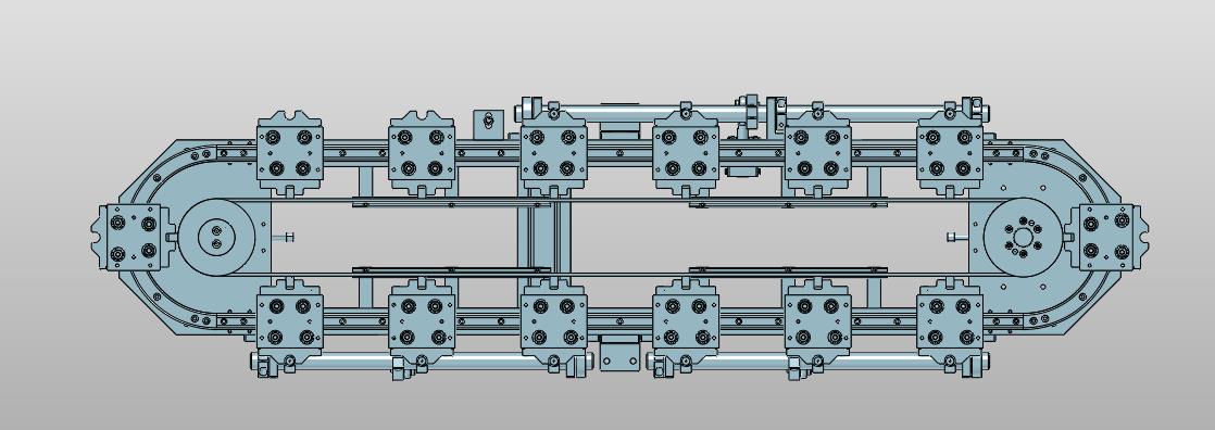 高精度环线托盘输送线