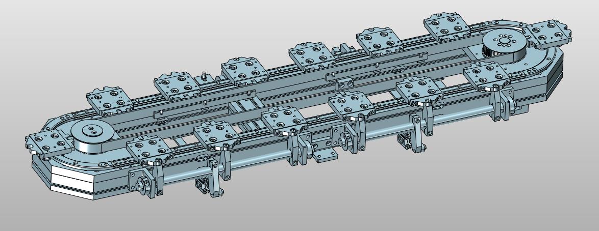 高精度环线托盘输送线