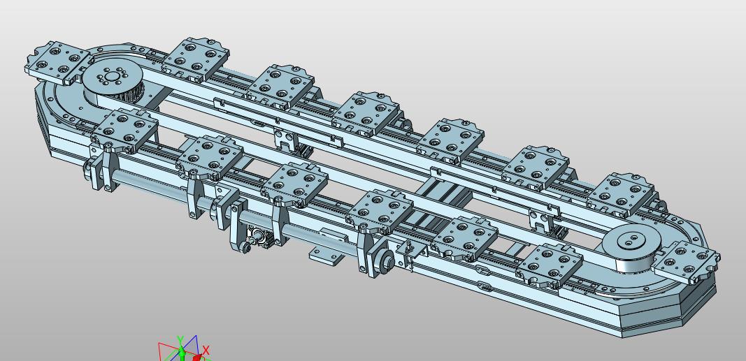 高精度环线托盘输送线