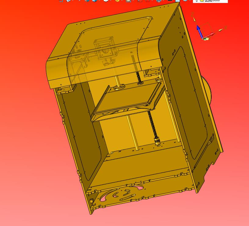 高精度教培教学专用3D打印机