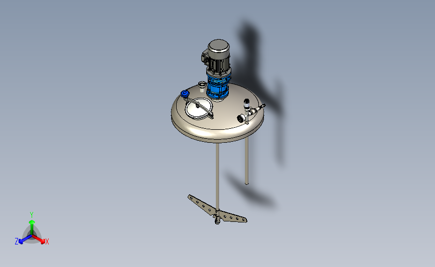 罐体动力搅拌系统