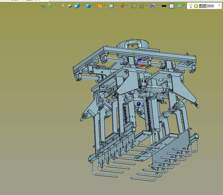 机器人编织袋化肥抓取堆叠抓手