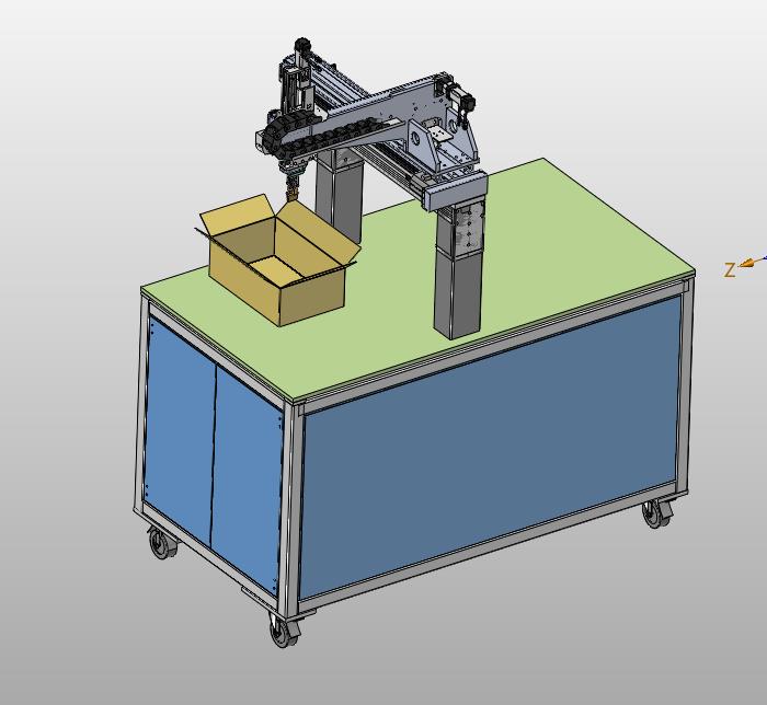 机器人成品装箱设备