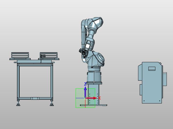 机器人自动下料码垛设备