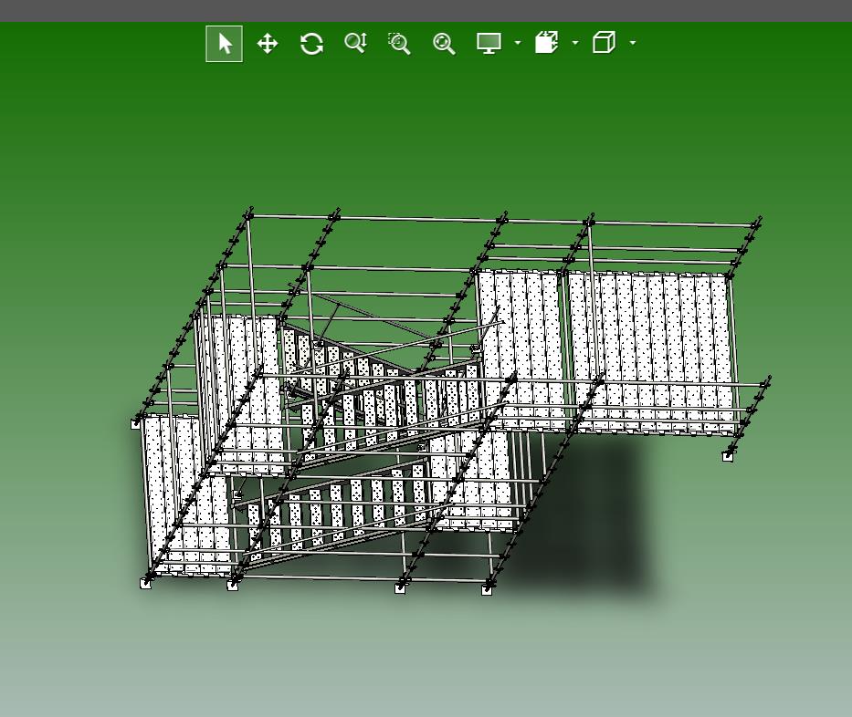 建筑钢结构脚手架