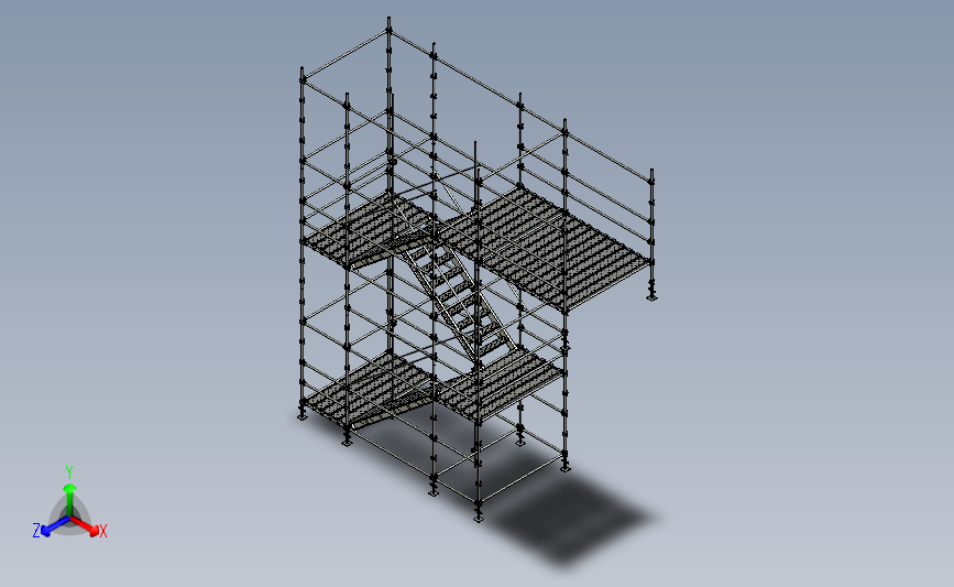 建筑钢结构脚手架
