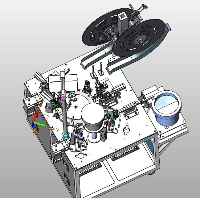 洁面仪PCB电路板插针组装机