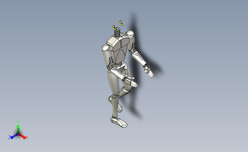 金属行走机器人robot