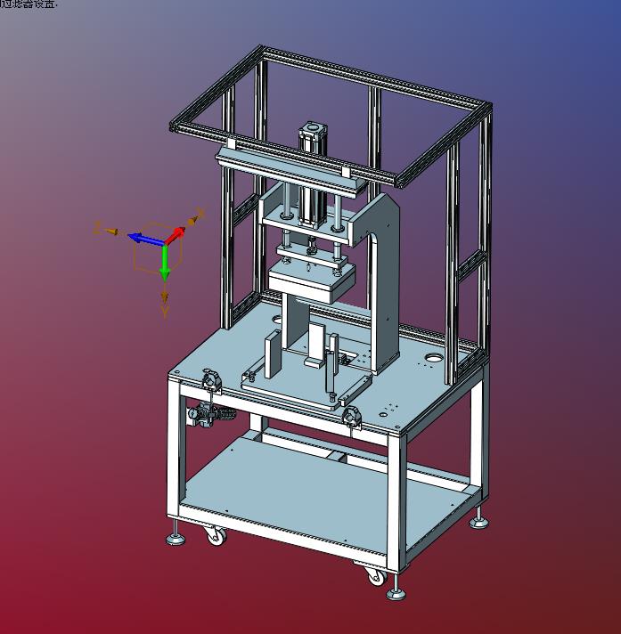 精密伺服压装机四柱伺服压力机