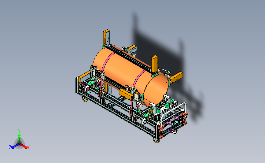 精密管道搬运小车