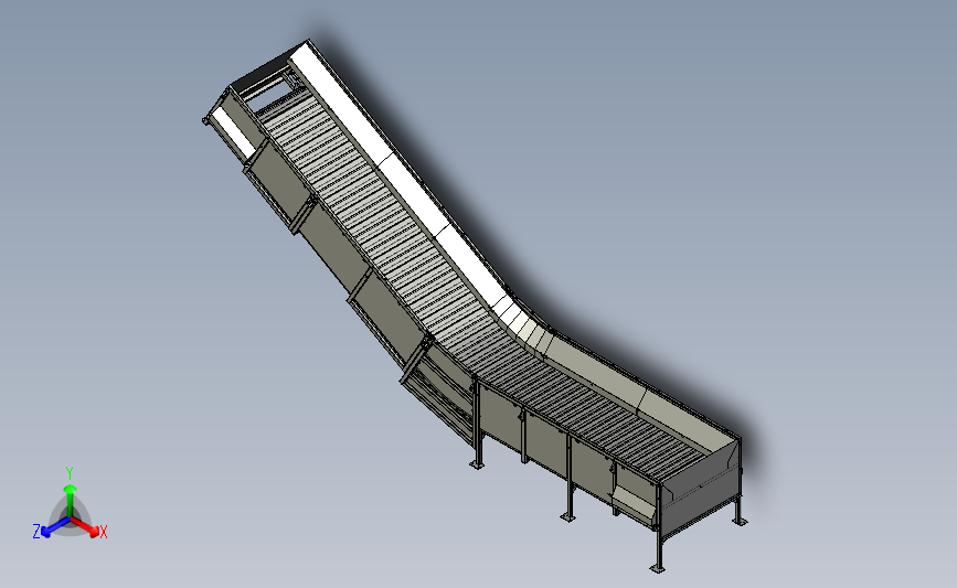 矿用电动滚子链钢板提升机