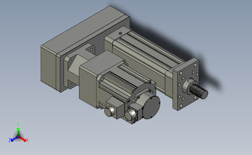 RKD80-100-P-FA-120减速机-B3折返电动缸