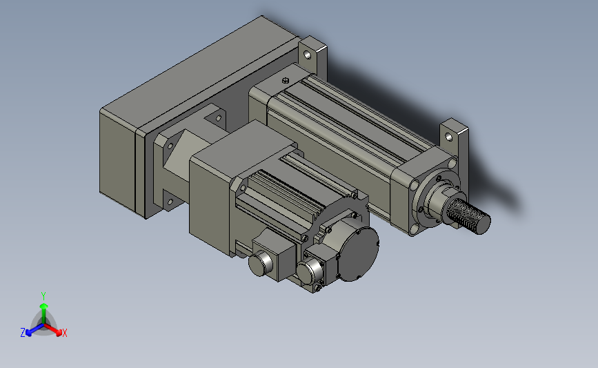 RKD80-100-P-LB-120减速机-B3折返电动缸