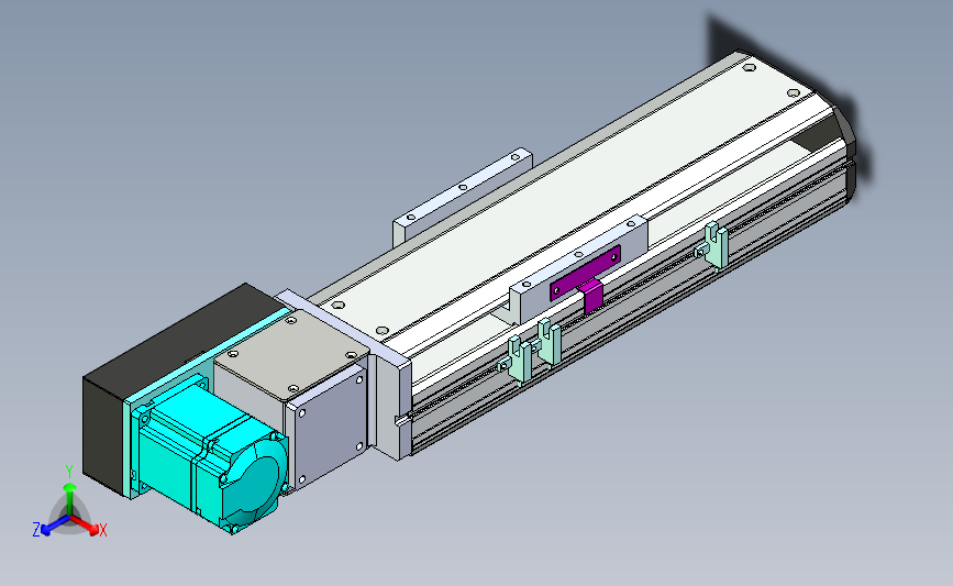 同步带模组 负载15kg FHB110 半封闭直线模组 电缸 滑台[FHB110-150-PL-P20]