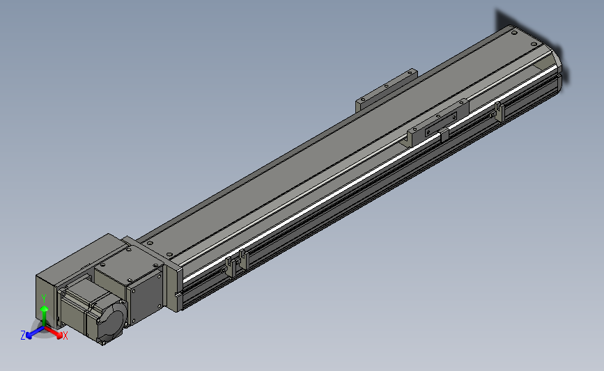 同步带模组 负载15kg FHB110 半封闭直线模组 电缸 滑台[FHB110-500-PL-P20]
