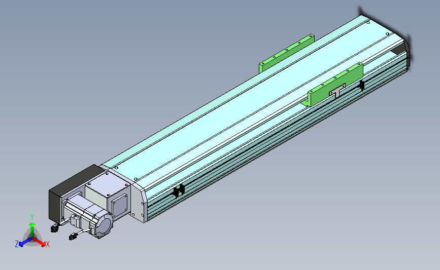 同步带模组 负载85kg FHB220 半封闭直线模组 电缸 滑台[FHB220-800-PL-P75]