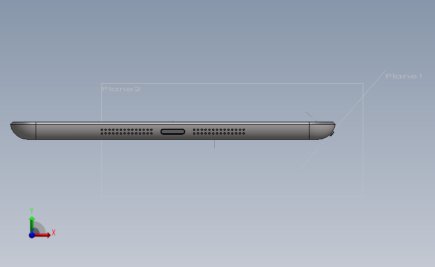 ipad mini 正面视图