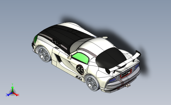 道奇蝰蛇Dodge Viper跑车