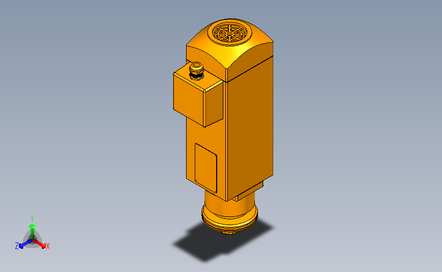 4653D-SCF25.4铝材精密锯切系列电主轴[SFM4653D-03-1.5KW-SCF25.4]