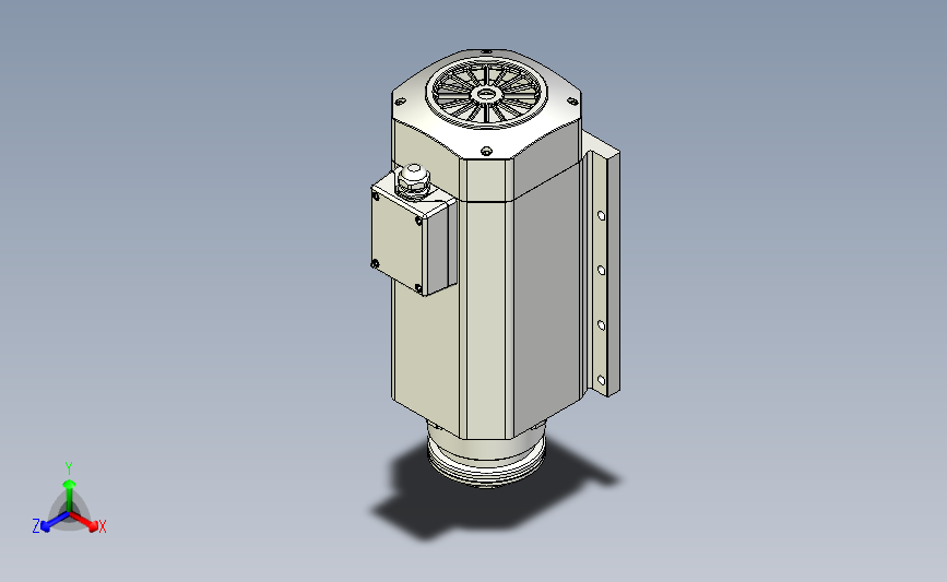DJ110D-SCF30铝材精密锯切系列电主轴[DJ110D-03-4.0KW-SCF30]