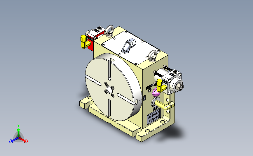 HCTV-255立式液压分度盘