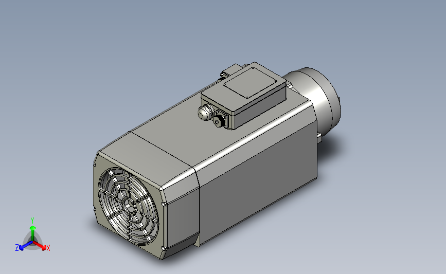 SFM8598A-15KW-BT40自动换刀电主轴[SFM8598A-12-15KW-BT40]，