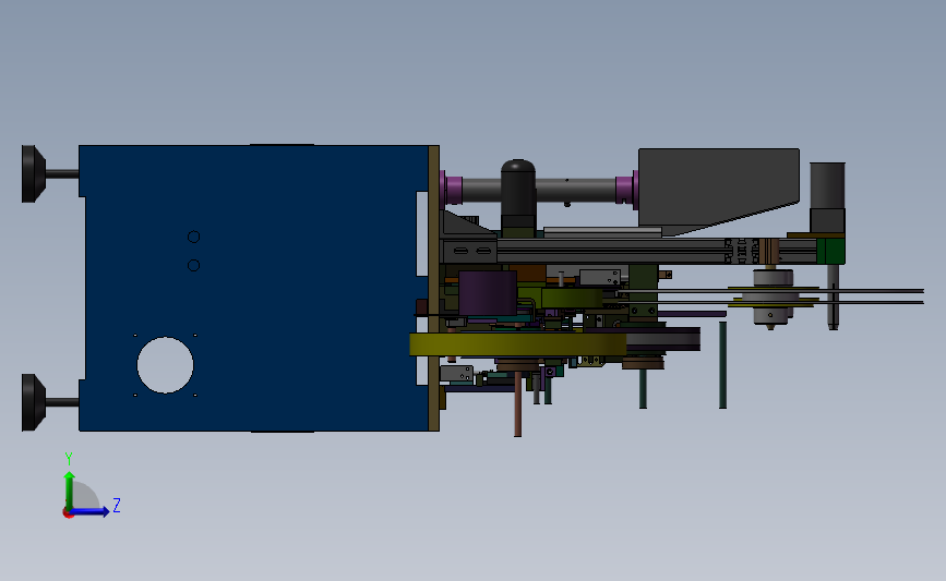 端子裁切载带包装机（含cad）sw17 Solidworks 2017 模型图纸下载 – 懒石网