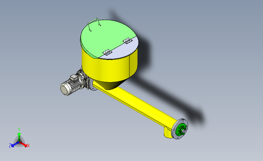 米粉电动螺杆输送机