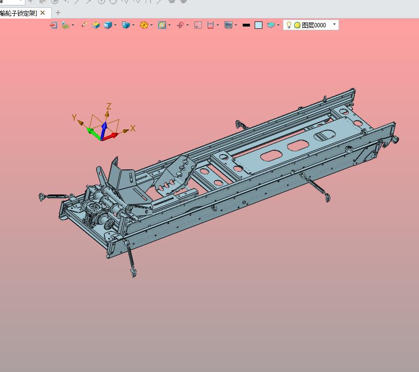 摩托车电瓶车运输轮子锁定架