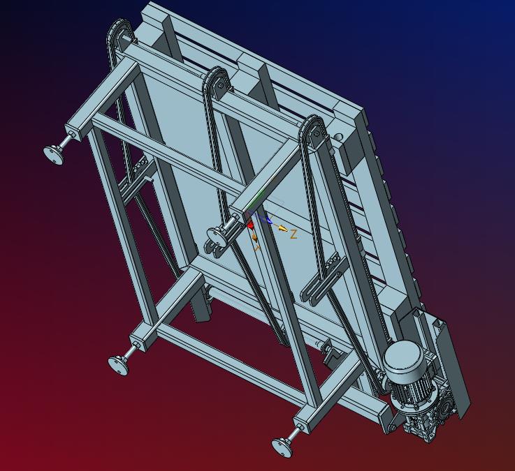 木托盘栈板链条输送设备