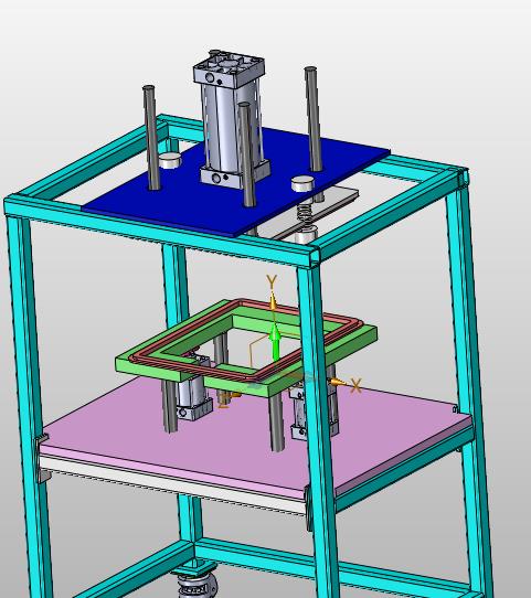 气动平板压合机