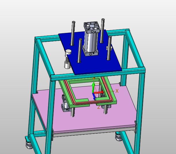 气动平板压合机