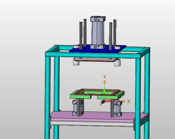 气动平板压合机