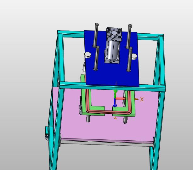 气动平板压合机