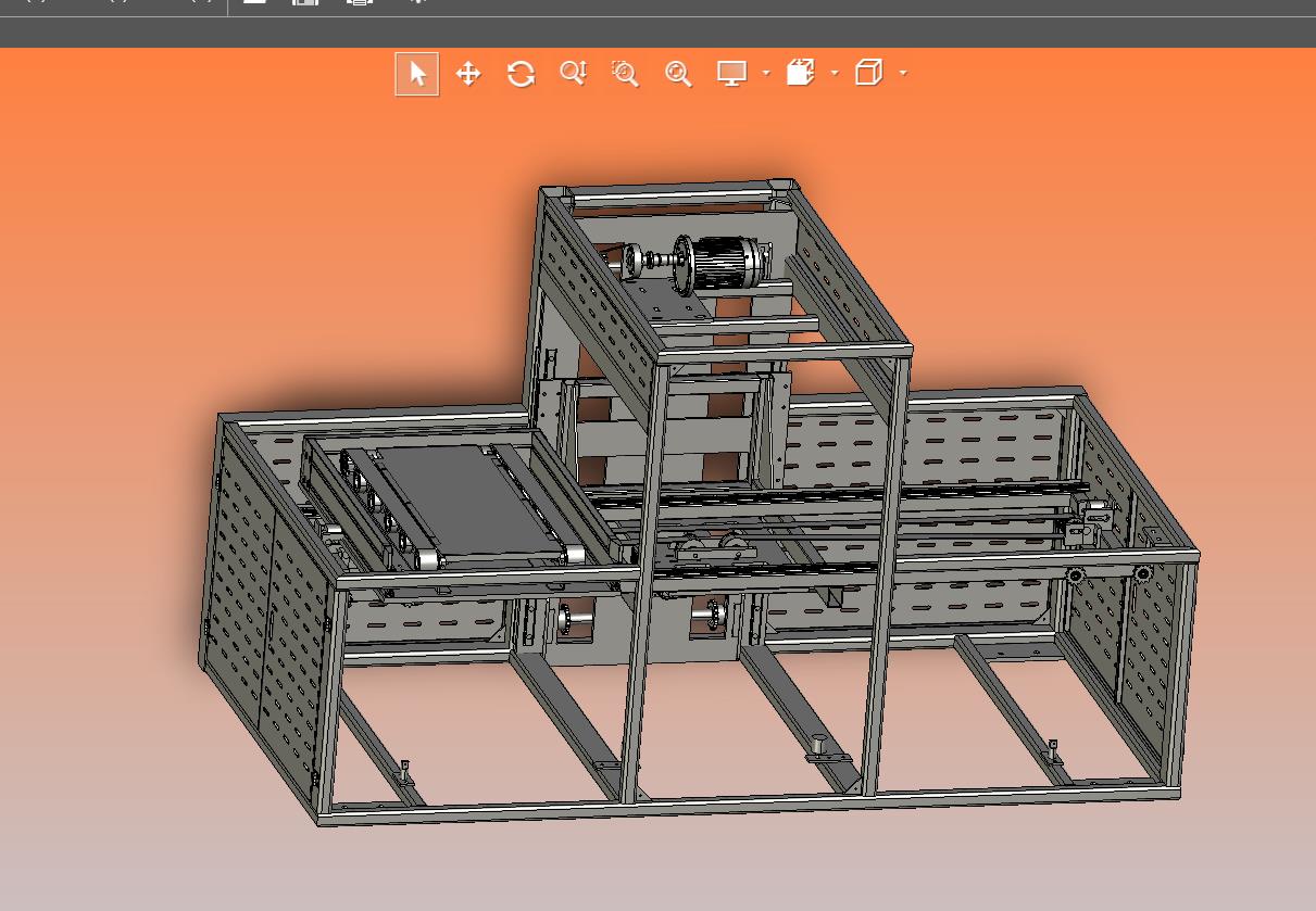 升降机设备带输送线横移移栽机