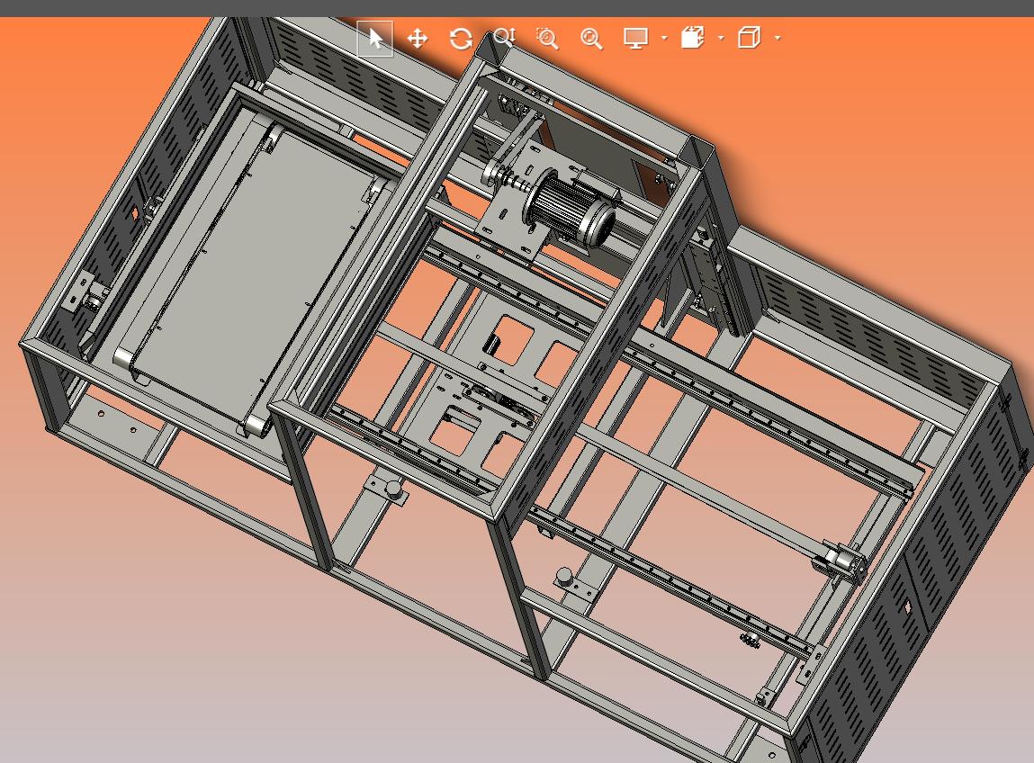 升降机设备带输送线横移移栽机
