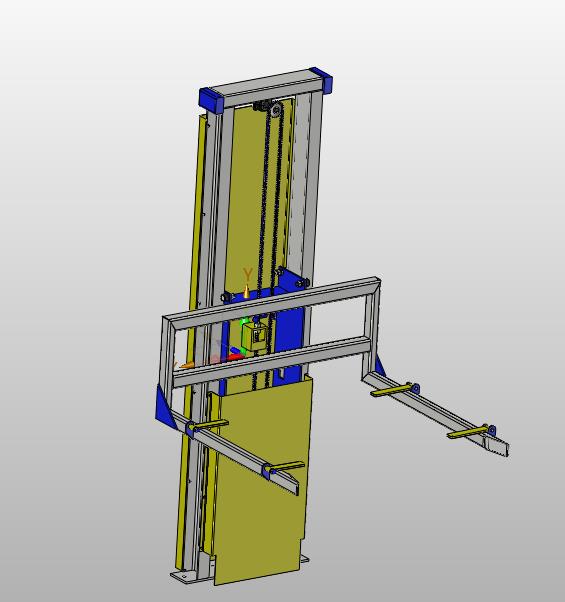 锁舌链条自动升降举升机器