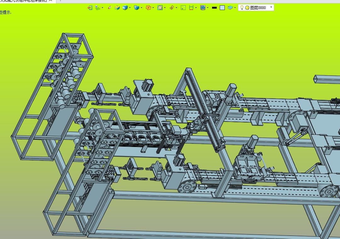 太阳能光伏组件电池焊接机
