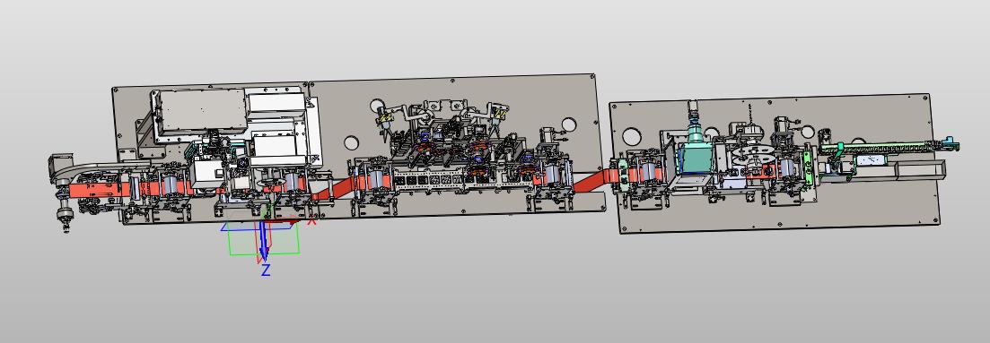 铜片天线自动产线