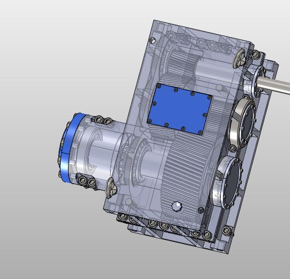 斜齿轮螺旋锥齿轮减速机
