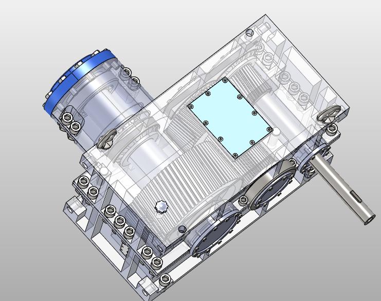 斜齿轮螺旋锥齿轮减速机