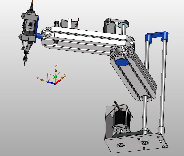 旋转四轴机器人机械手
