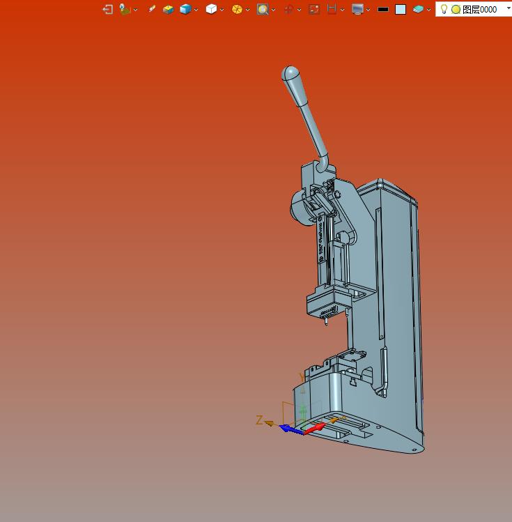 载带端子手动冲压裁剪分离机